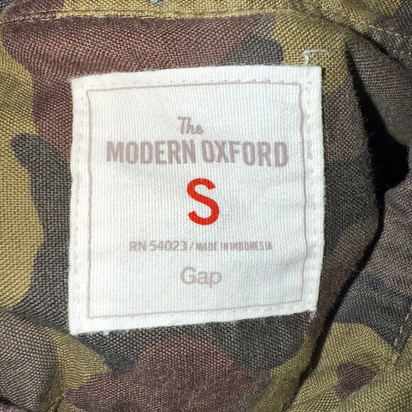 The Modern Oxford Gap Size Small Camouflage Men's Button Down - Picture 6 of 6